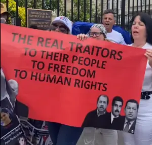 Movement protests at the Cuban Embassy in Washington — Anti-Communist Movement news
